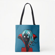 Vampire Girl Cartoon Whimsigoth Funny Goth