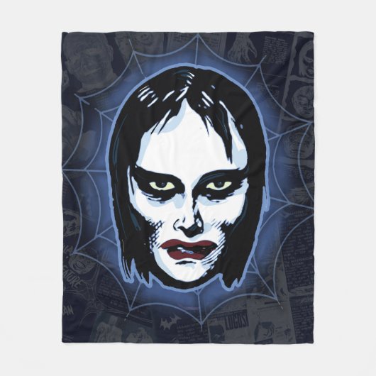 Vampire Girl (Horror) Fleecedecke (Vorderseite)