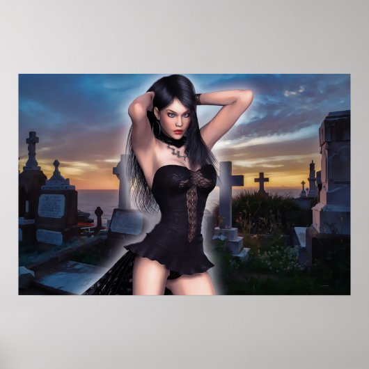 Vampire Girl Poster (Vorne)