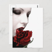 VAMPIRE GIRL POSTKARTE (Vorne/Hinten)