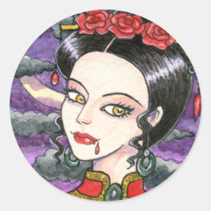 Vampire Gothic Sticker von Ann Howard