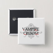 Vampire Groom Button (Vorne & Hinten)