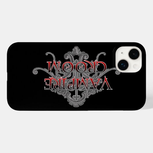 Vampire Groom iPhone 12 Fall Case-Mate iPhone Hülle (Rückseite (Horizontal))