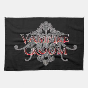 Vampire Groom Küchentuch