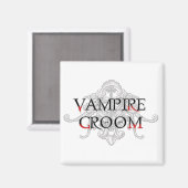 Vampire Groom Magnet (Vorderseite/Rückseite)