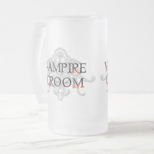 Vampire Groom Tasse (Vorderseite Links)