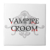 Vampire Groom Tile Fliese (Vorderseite)