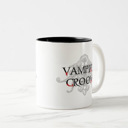 Vampire Groom Zweifarbige Tasse (VorderseiteRechts)