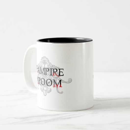 Vampire Groom Zweifarbige Tasse (Vorderseite Links)