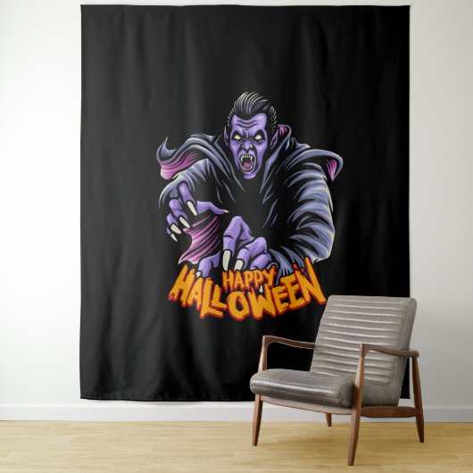 Vampire Halloween Backdrop Wandteppich (Beispiel)
