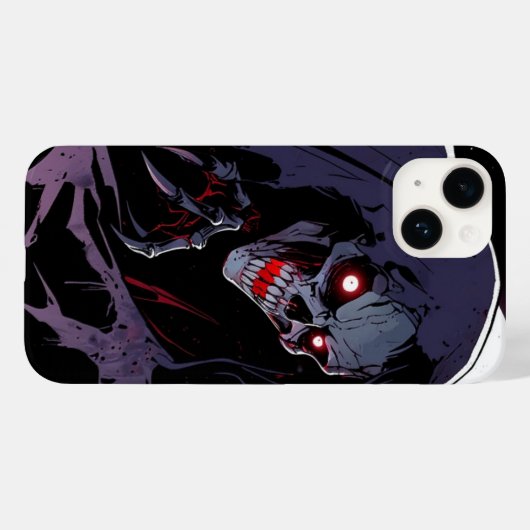 Vampire Halloween Case-Mate iPhone Hülle (Rückseite (Horizontal))