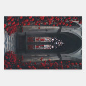 Vampire Halloween Hintergrund Geschenkpapier Set (Vorderseite 2)