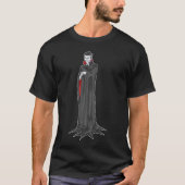 Vampire Halloween-Kaffee T-Shirt (Vorderseite)