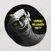 Vampire Halloween-Party Einladung (Vorne/Hinten)