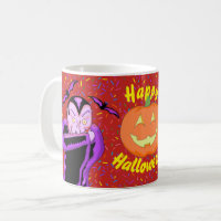 Vampire Halloween-Tasse