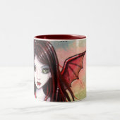 Vampire Halloween Tasse von Molly Harrison (Mittel)