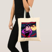 Vampire Halloween Tote Bag Tragetasche (Vorderseite (Produkt))
