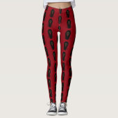Vampire Holiday Coffin Leggings (Vorderseite)