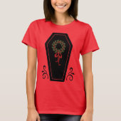 Vampire Holiday Coffin T-Shirt (Vorderseite)