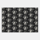 Vampire Horror Beängstigend Spooky Geschenkpapier Set (Vorderseite)