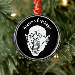 Vampire Horror Movie Dracula Ornament Aus Metall