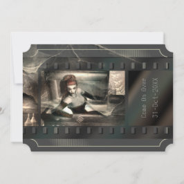 Vampire Horror Movie Gothic Halloween-Party Einladung