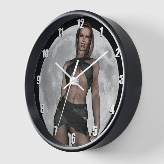 Vampire Huntress Wanduhr (Winkel)