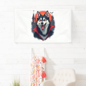 Vampire Husky Bite Banner (Insitu)