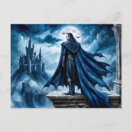 Vampire in der Burg Moonlit Postkarte