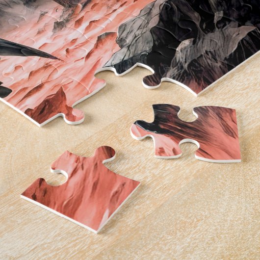 Vampire in Moonlit Graveyard Puzzle (Seite)