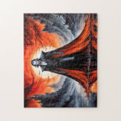 Vampire in Red Moonlight Puzzle (Vertikal)