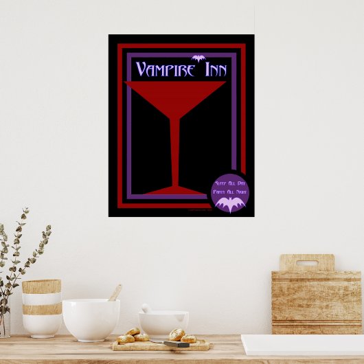 Vampire Inn Poster (Küche)