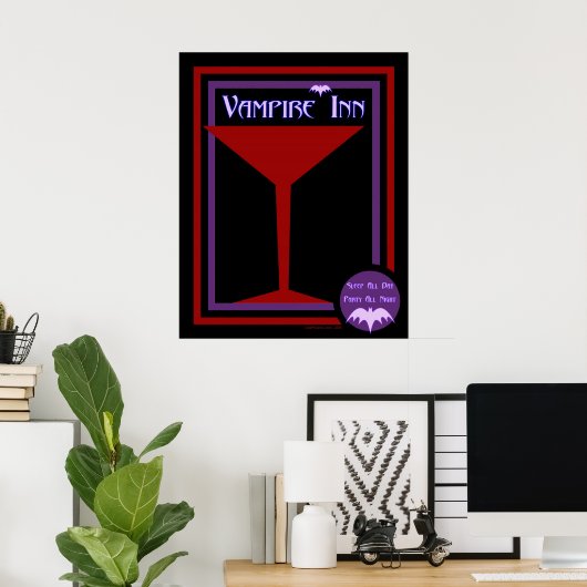 Vampire Inn Poster (Heimbüro)