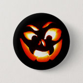 Vampire Jack-O-Lantern Button (Vorderseite)