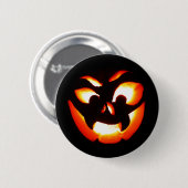 Vampire Jack-O-Lantern Button (Vorne & Hinten)
