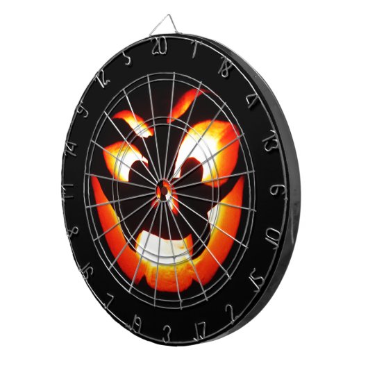 Vampire Jack-O-Lantern Dartscheibe (Vorderseite rechts)