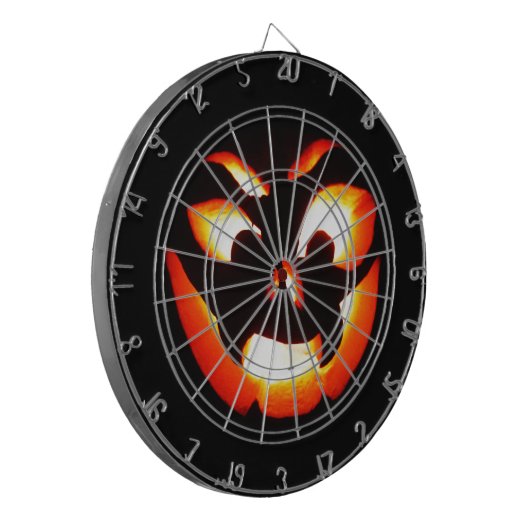 Vampire Jack-O-Lantern Dartscheibe (Vorderseite Links)