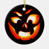 Vampire Jack-O-Lantern Keramik Ornament (Vorne)