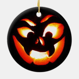 Vampire Jack-O-Lantern Keramik Ornament