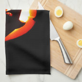 Vampire Jack-O-Lantern Küchentuch (Viertel Falte)