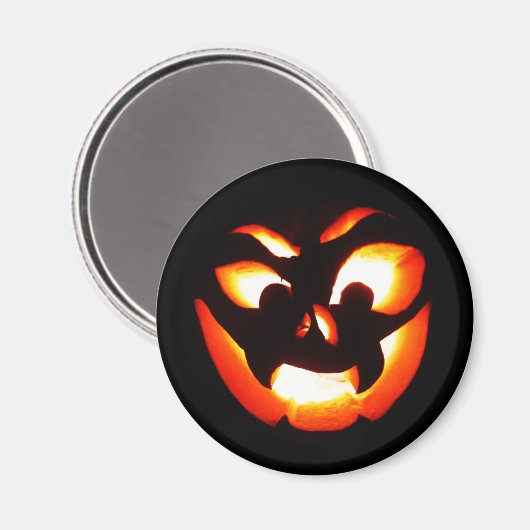 Vampire Jack-O-Lantern Magnet (Vorderseite/Rückseite)