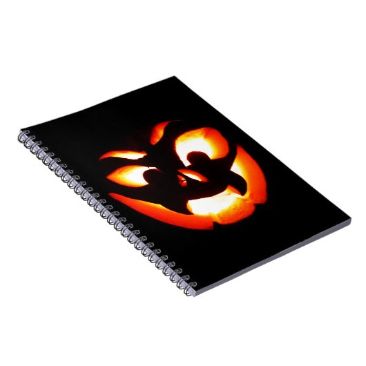 Vampire Jack-O-Lantern Notizblock (Rechte Seite)