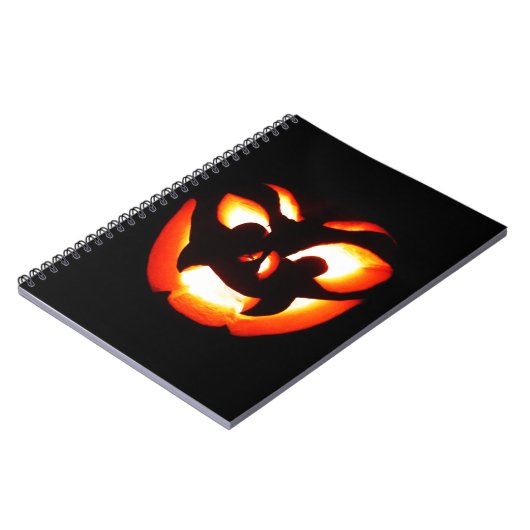 Vampire Jack-O-Lantern Notizblock (Linke Seite)