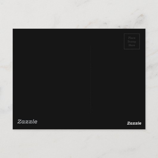 Vampire Jack-O-Lantern Postkarte (Rückseite)