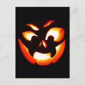 Vampire Jack-O-Lantern Postkarte (Vorderseite)