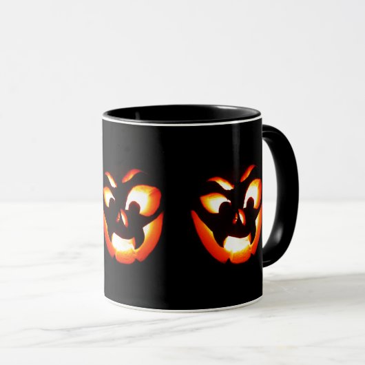 Vampire Jack-O-Lantern Tasse (VorderseiteRechts)