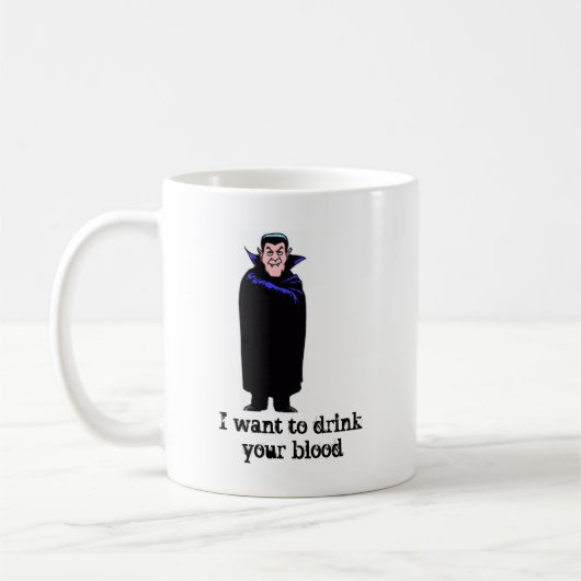 Vampire Kaffeetasse (Links)
