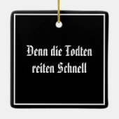 Vampire Keramikornament (Rückseite)