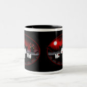 Vampire Kilroy- schwarze Tasse (Mittel)