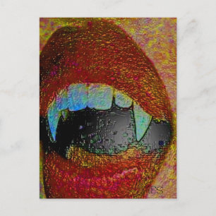 VAMPIRE KISS POSTKARTE